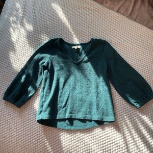 Madewell 3/4 Sleeve Top, Size XXS